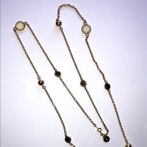 Marc Jacobs Logo Station Necklace